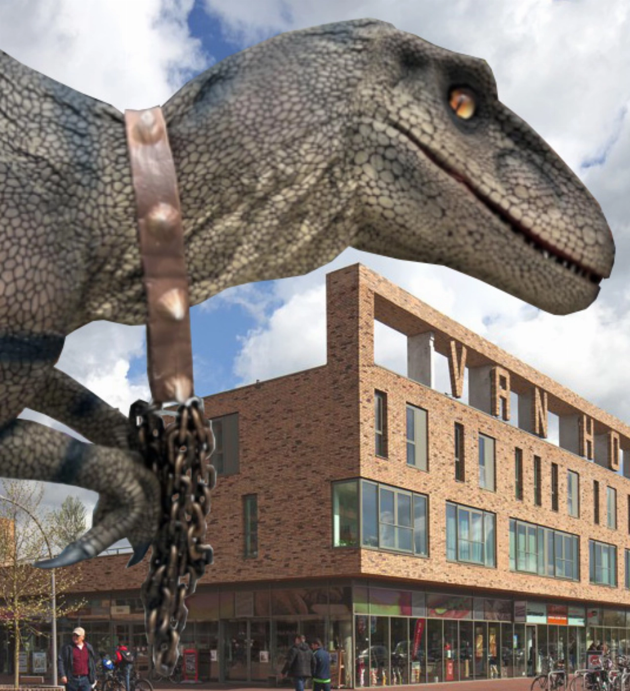 Gezellige kindermarkt met bekende vriendjes en vreemde gasten