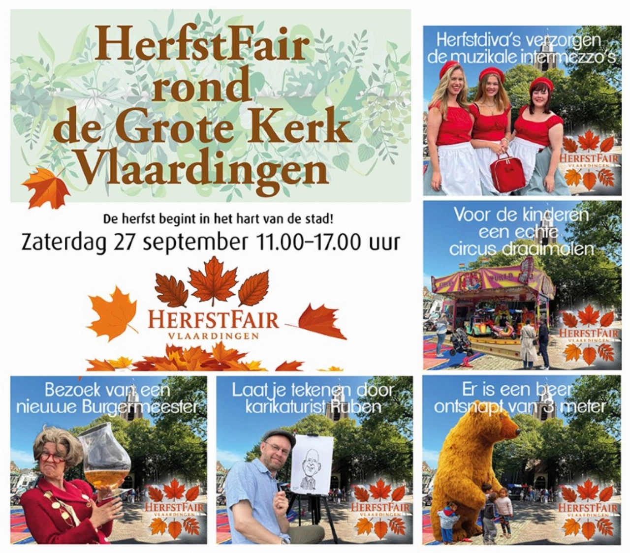 HerfstFair Vlaardingen: Muziek, Kids Fun & Verrassingen!