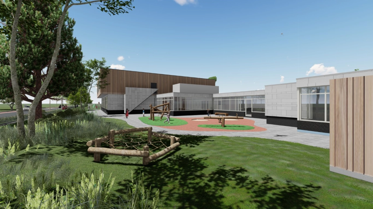 Uitbreiding en renovatie basisschool ’t Palet Holy van start