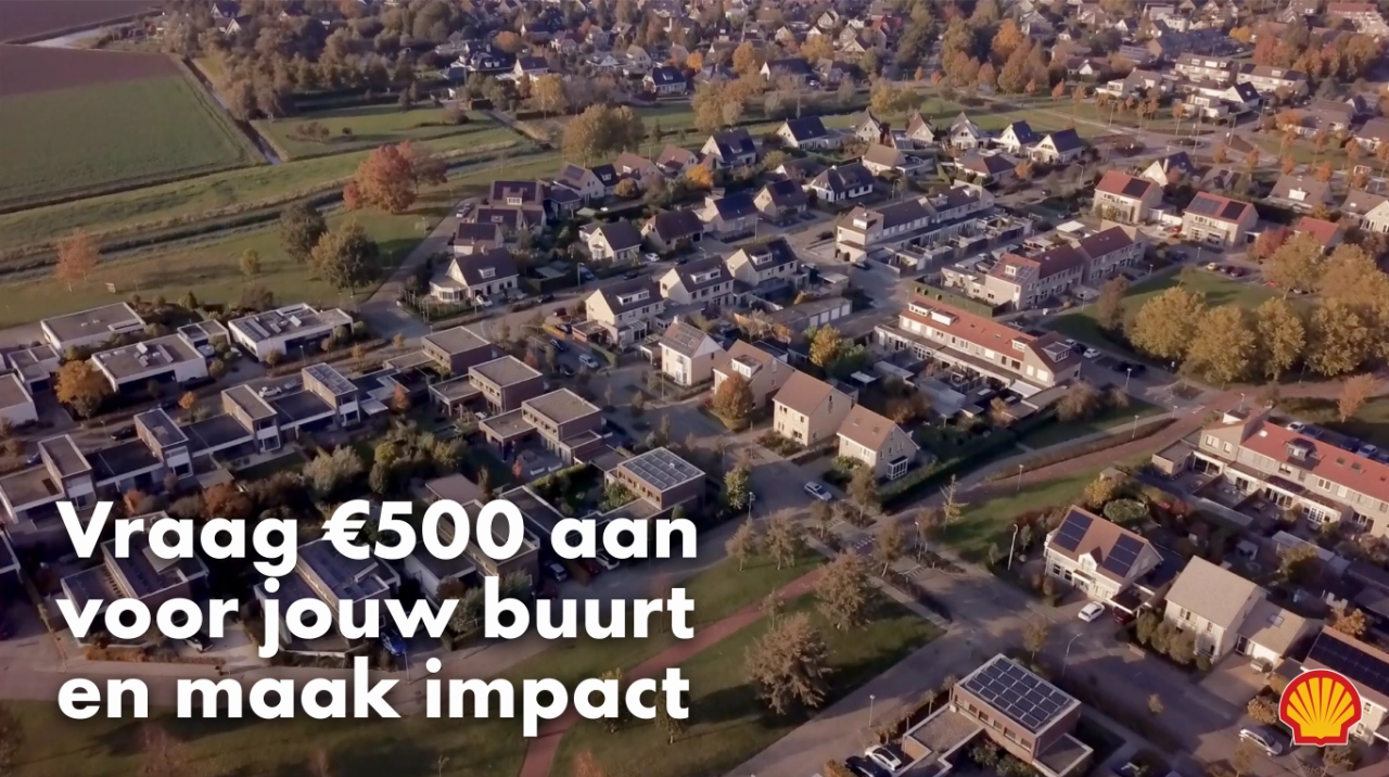 Nieuw! Het Shell Buurtfonds: € 500 voor jouw idee voor een leukere of groenere buurt