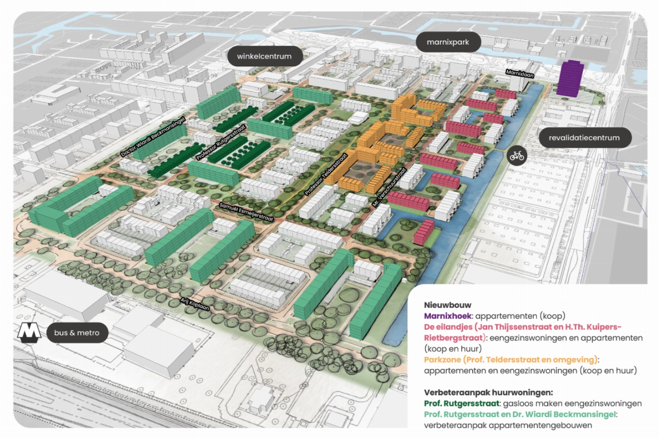 Gemeenteraad stemt in met herstructureringsplannen Zuidbuurt