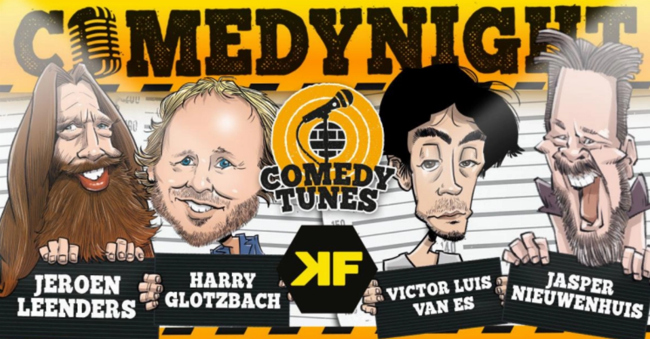 Comedytunes terug in de Kroepoekfabriek