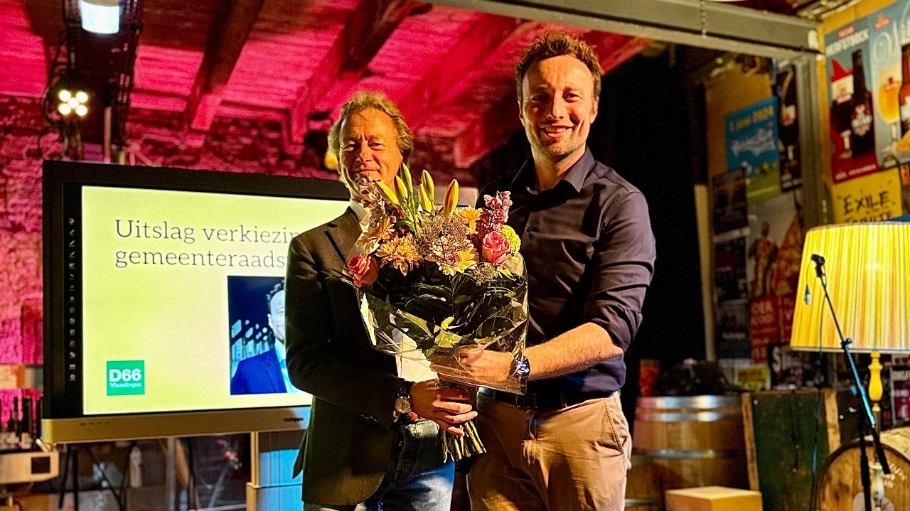 Koen Kegel lijsttrekker D66 Vlaardingen