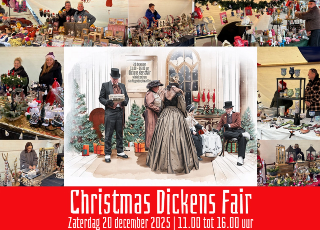 Christmas Dickens Fair Vlaardingen: nog vijftien kramen te huur