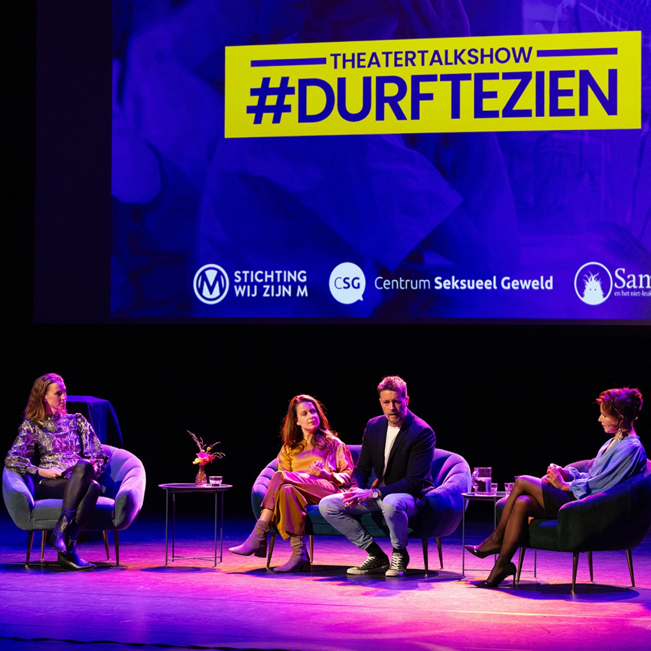 Theatertalkshow #durftezien over seksueel misbruik