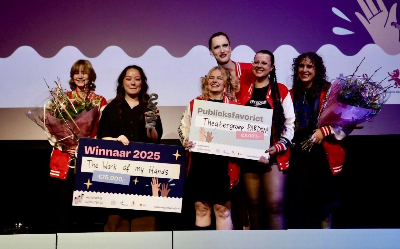 Charlene van Kasteren winnaar van de Waterweg Cultuurprijs 2025!