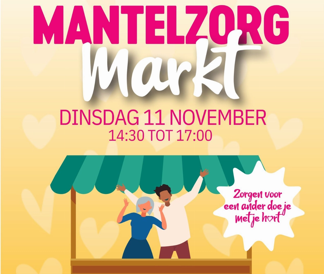 Mantelzorgmarkt bij Zonnehuisgroep Vlaardingen