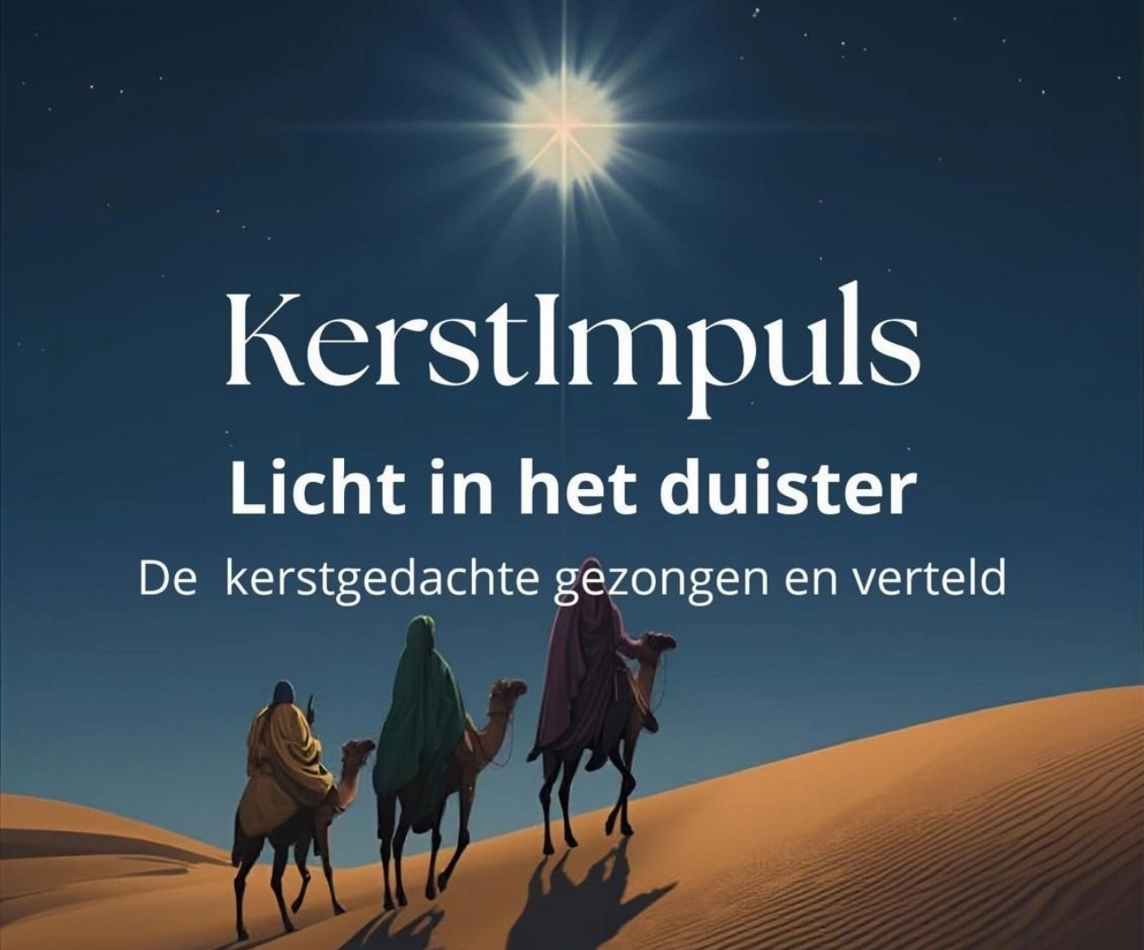 Kerstconcert zanggroep Impuls in kerk Reigerlaan