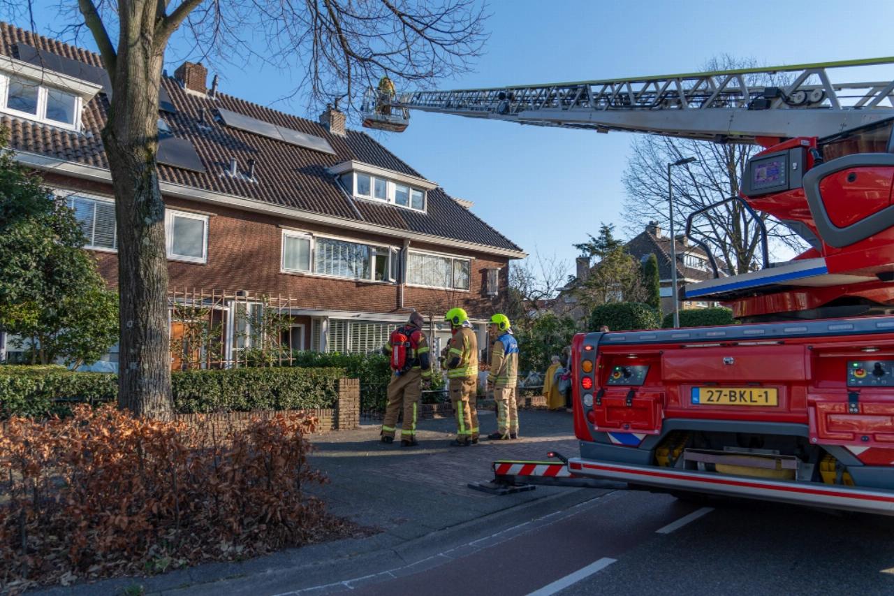 Brand in meterkast woning in Vlaardingen