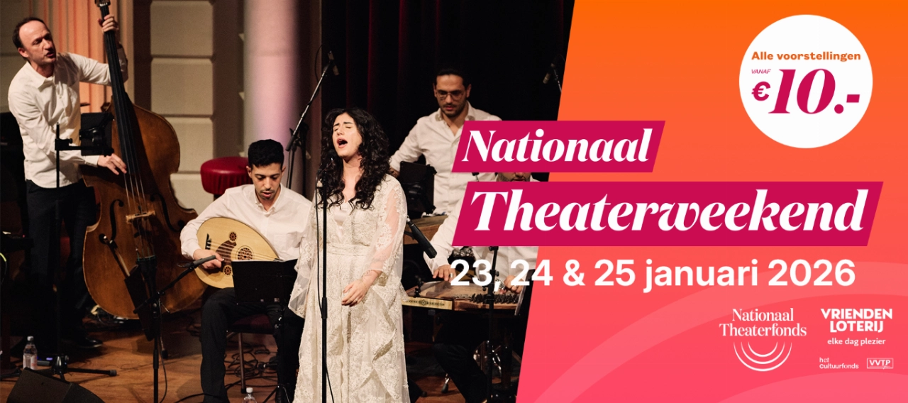 Theater voor een tientje tijdens Nationaal Theaterweekend