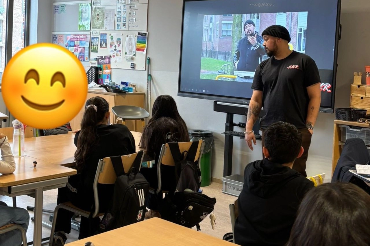 Leerlingen Avonturijn maken kennis met stadsdichter