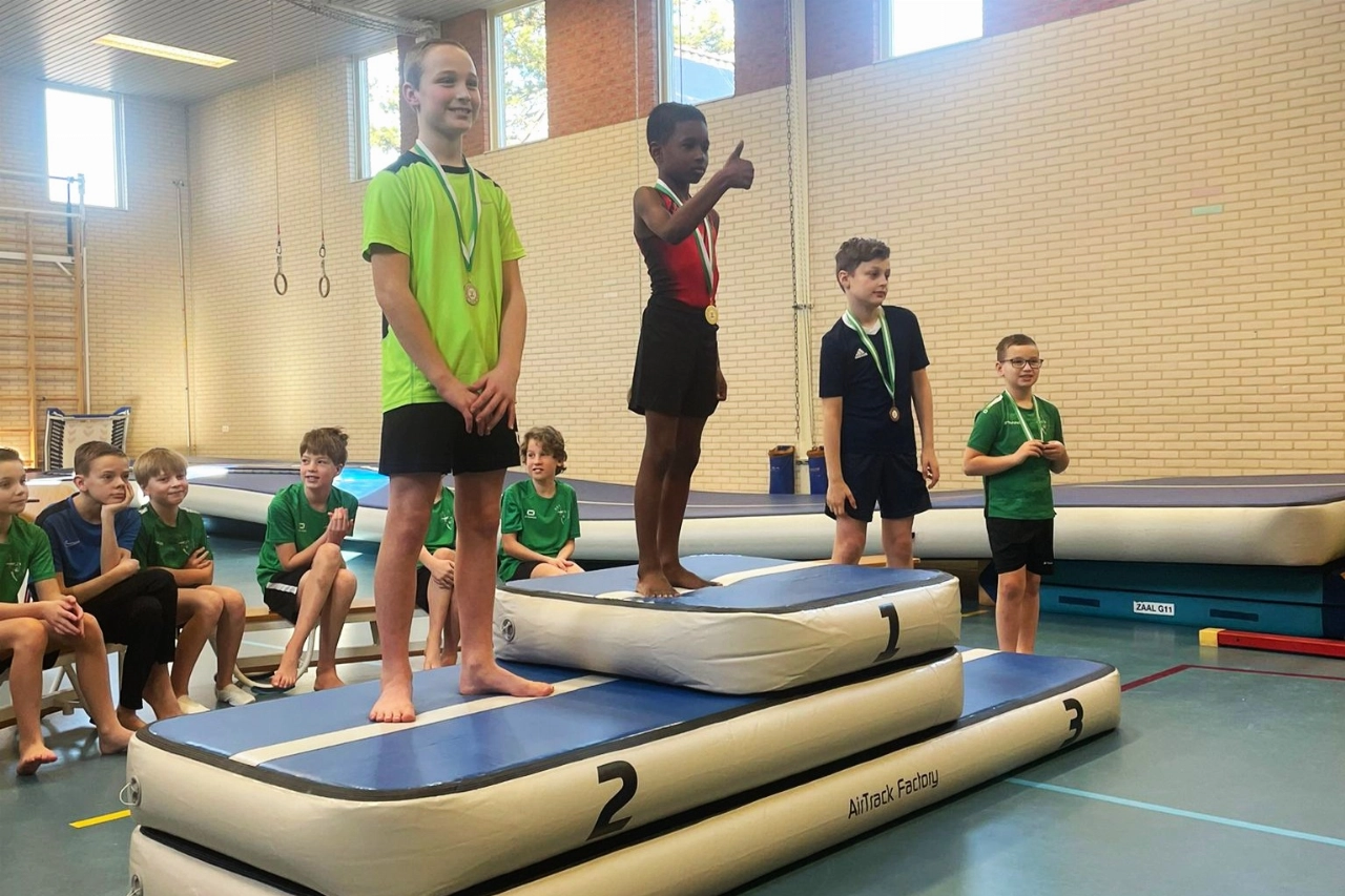 Jongens Dynamiek turnen in Poeldijk