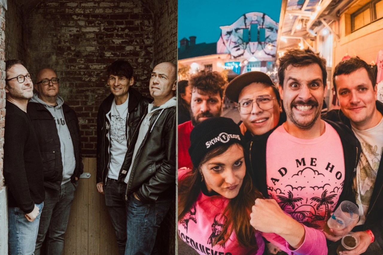 Belgische punkrockbands in de Kroepoekfabriek