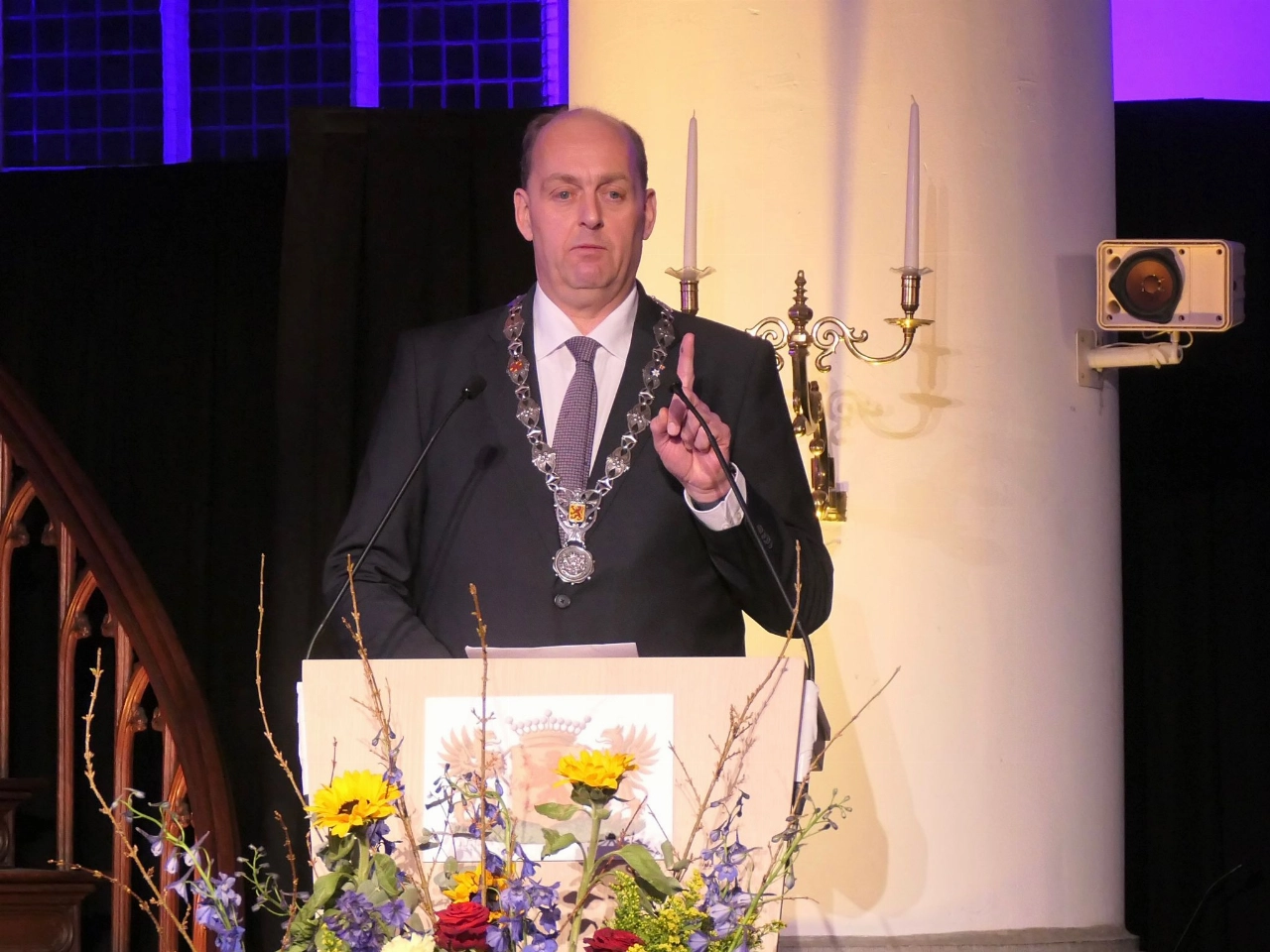 Nieuwe burgemeester: aan de slag!