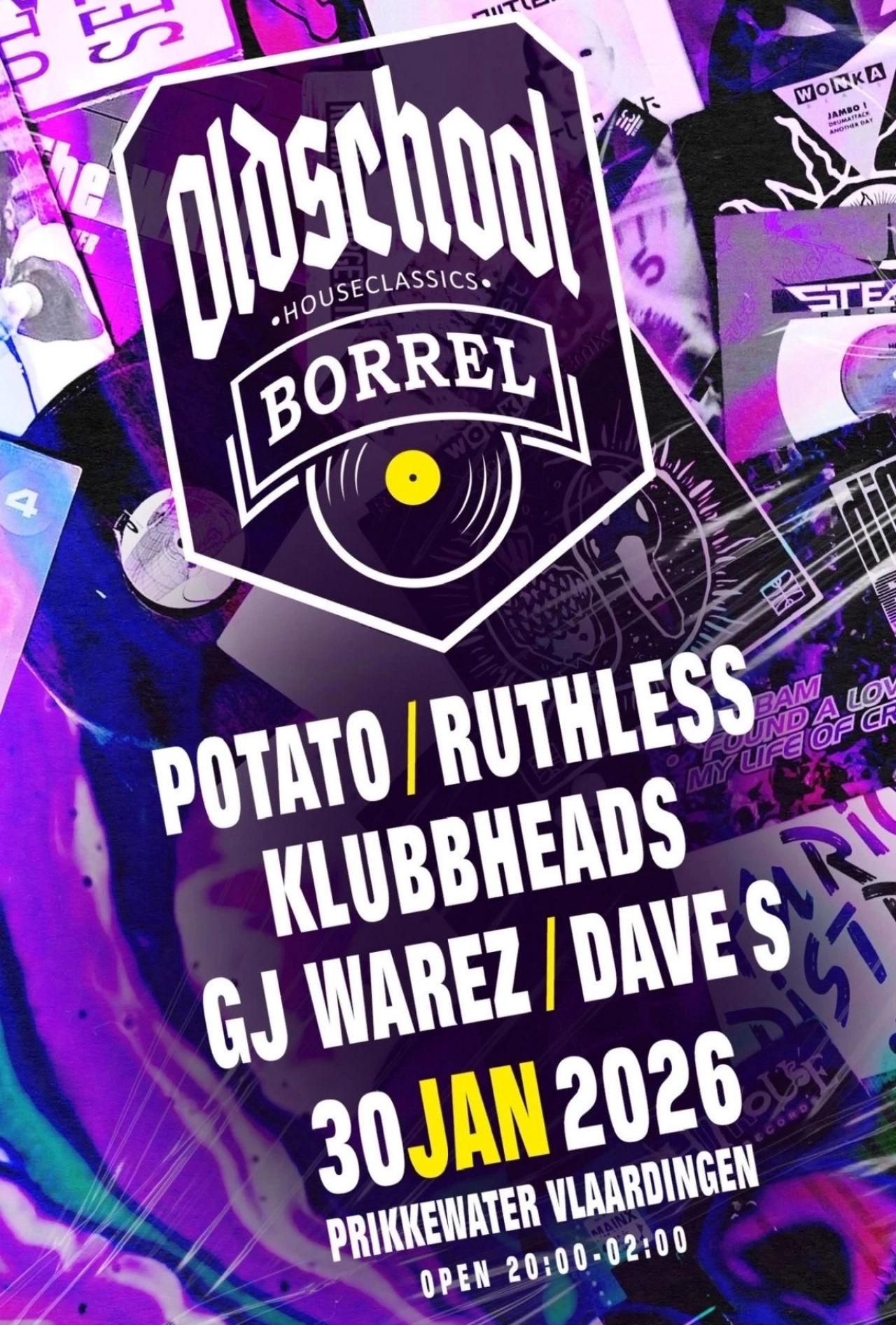 Ready for a throwback? Oldschool Borrel in Prikkewater!