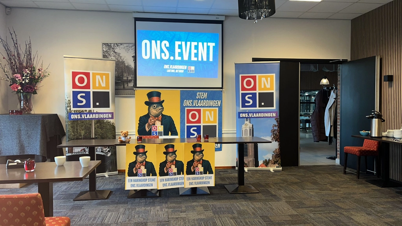 ONS.Vlaardingen presenteert kandidaten en programma