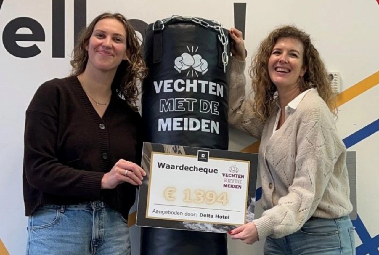 Donatie Delta Hotel voor Vechten met de Meiden