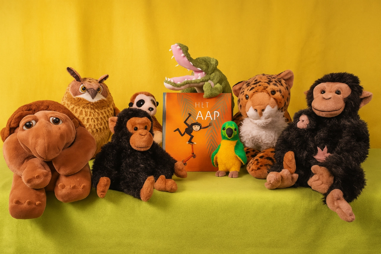 Peutervoorstelling Kleine aap bij de Bibliotheek de Plataan Holy