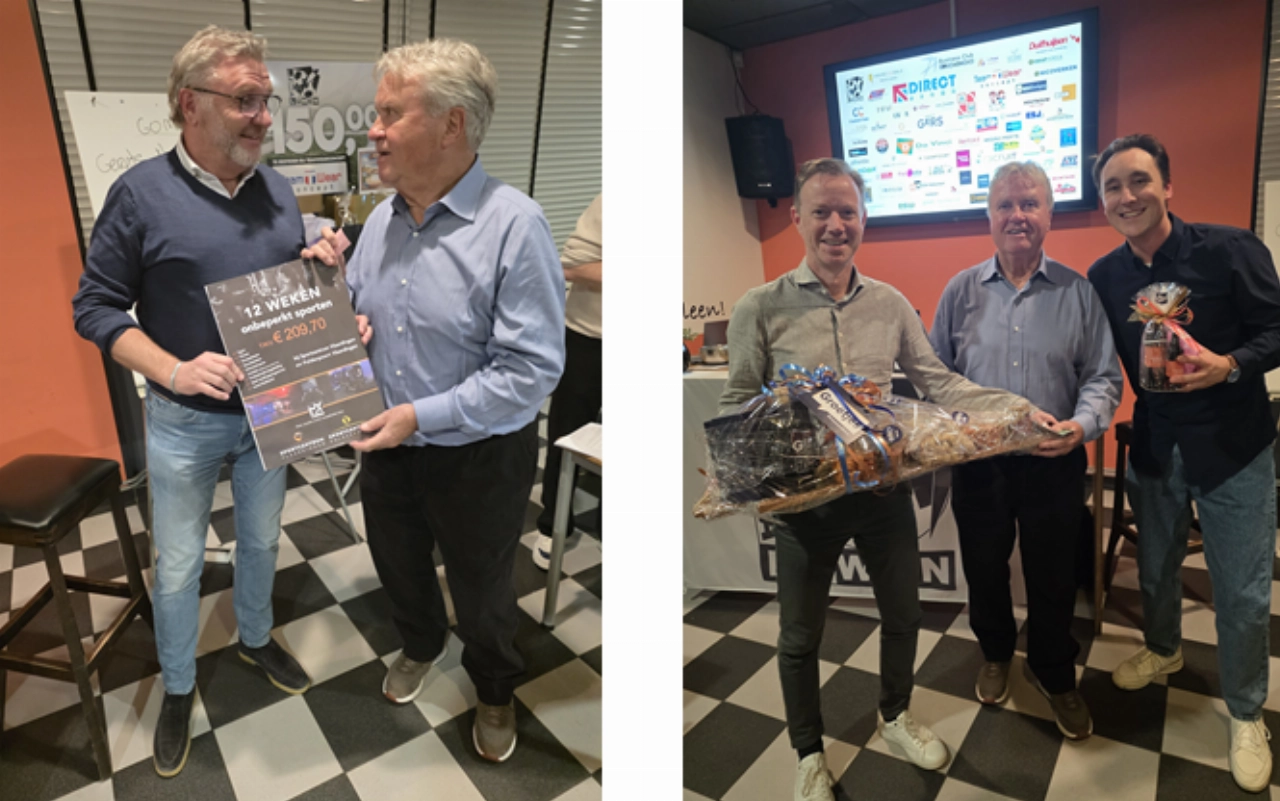 Inspirerende en gezellige avond Business Club Zwaluwen