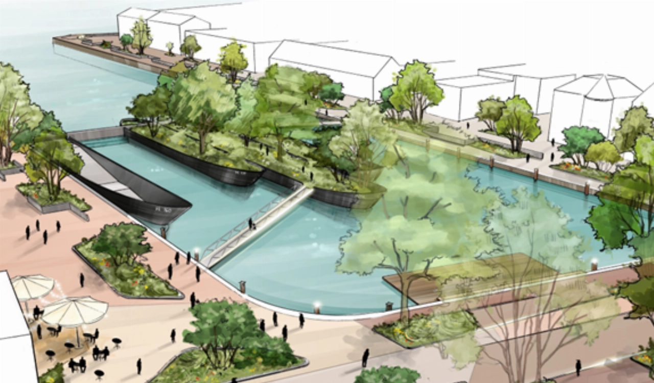 Definitief ontwerp voor hoogwateroplossing Rivierzone