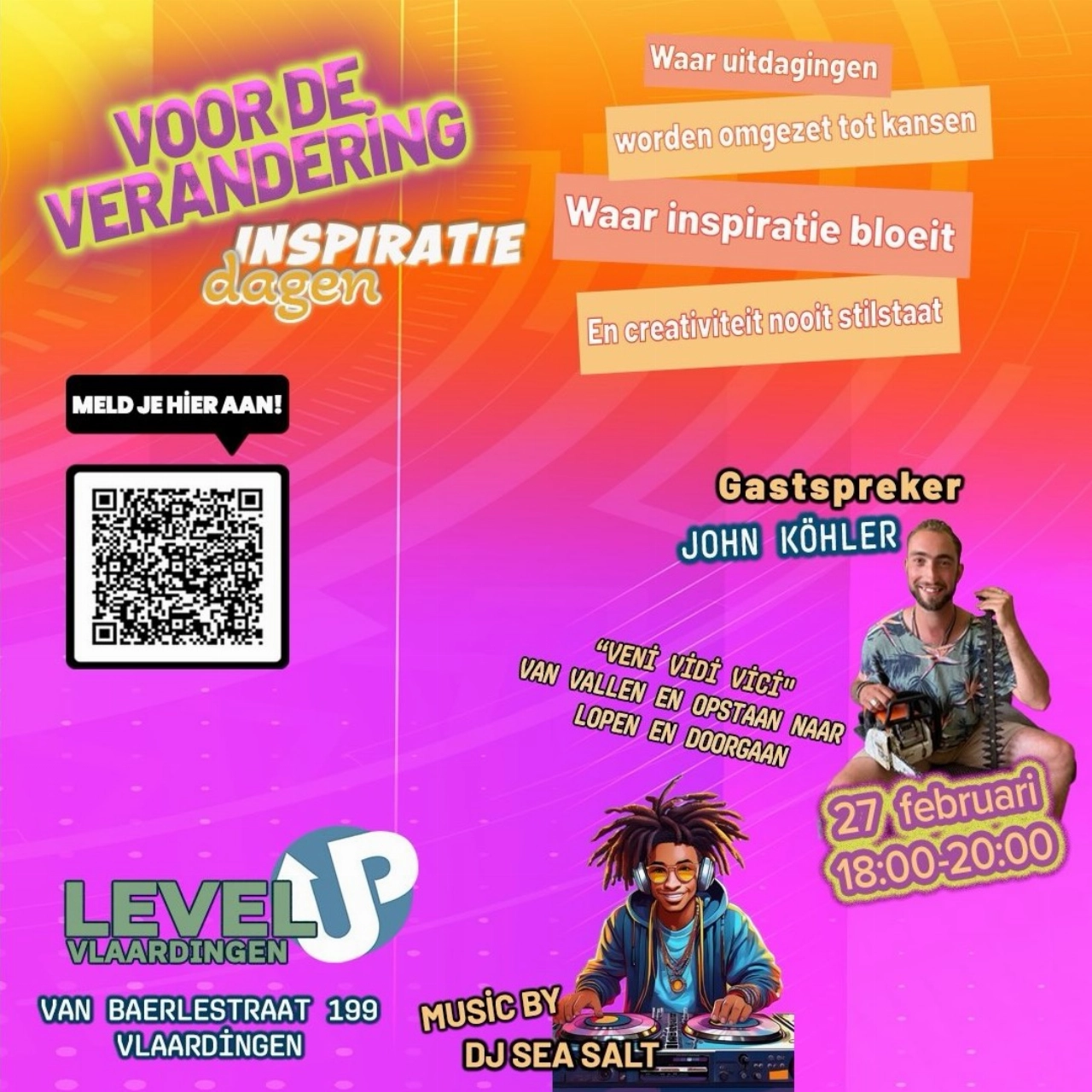 Voor de Verandering:' Veni, Vidi, Vici'