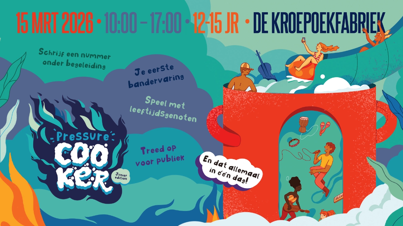Pressure Cooker Junior in de Kroepoekfabriek