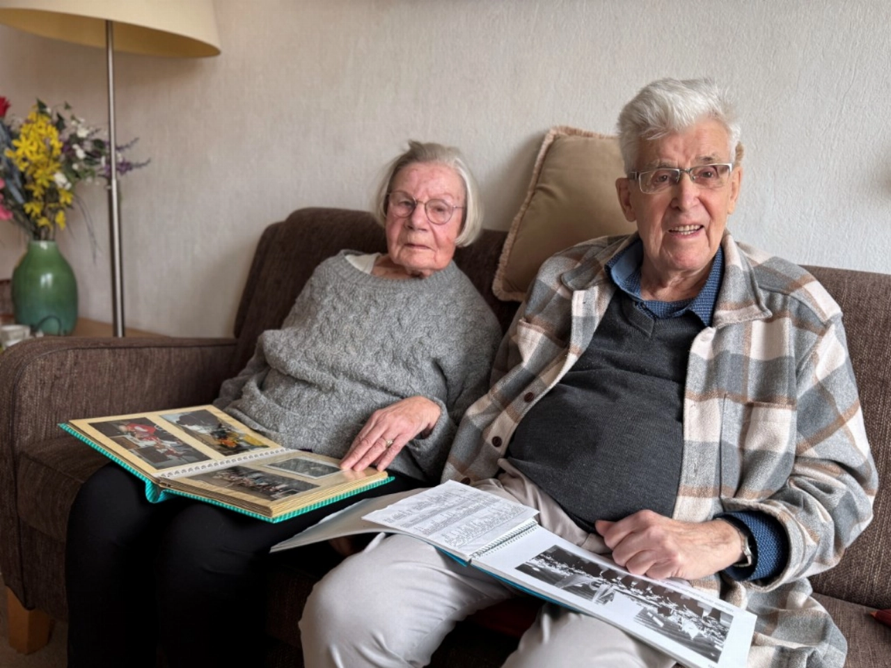 Hun langste wandeling: een leven samen!