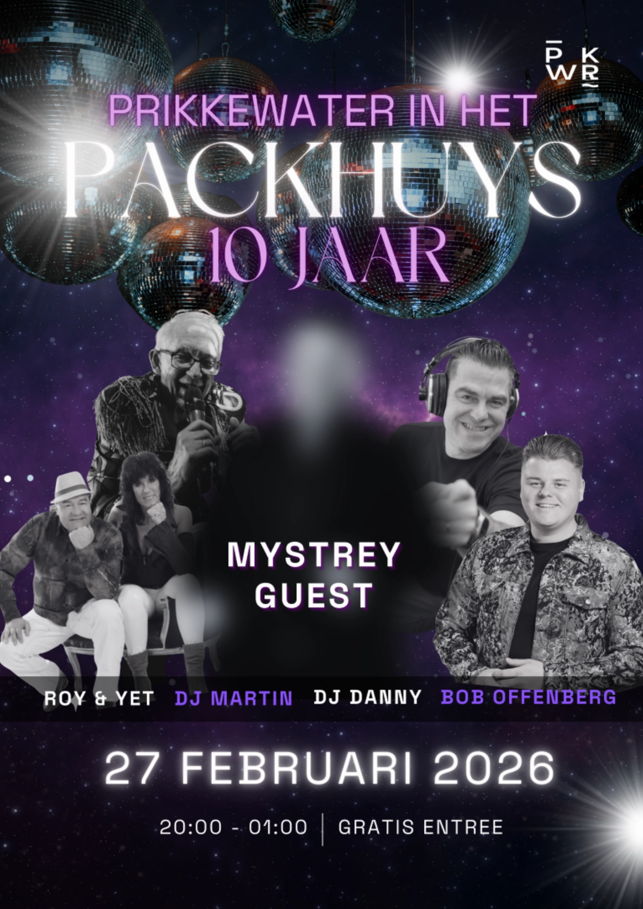 Prikkewater 10 jaar in het Packhuys!