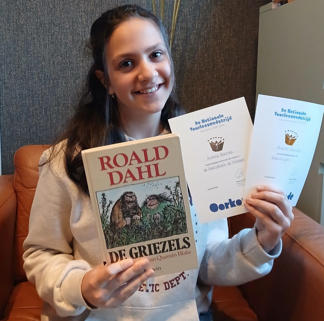 Astrea wint lokale voorronde Nationale Voorleeswedstrijd