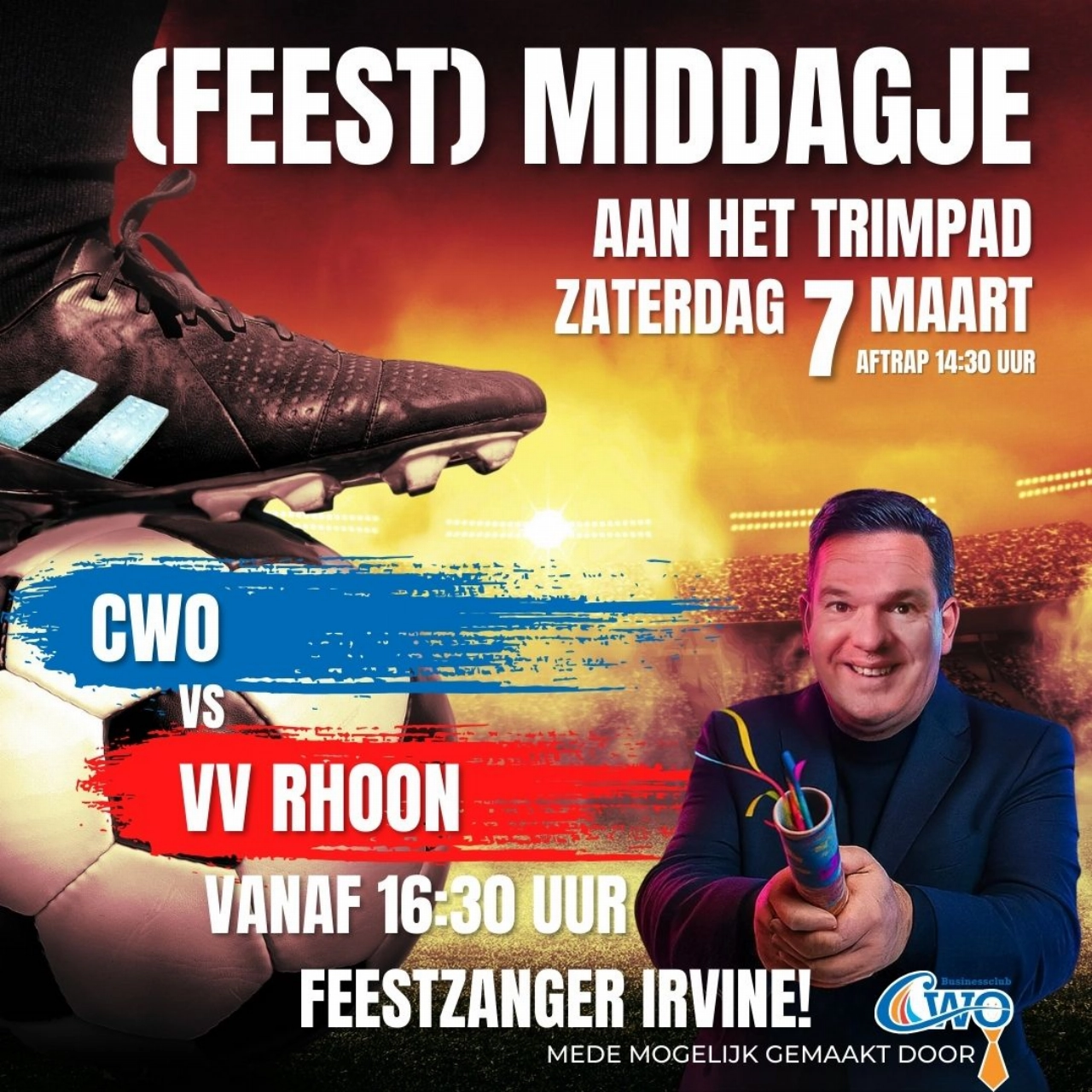 Feestmiddag aan het Trimpad