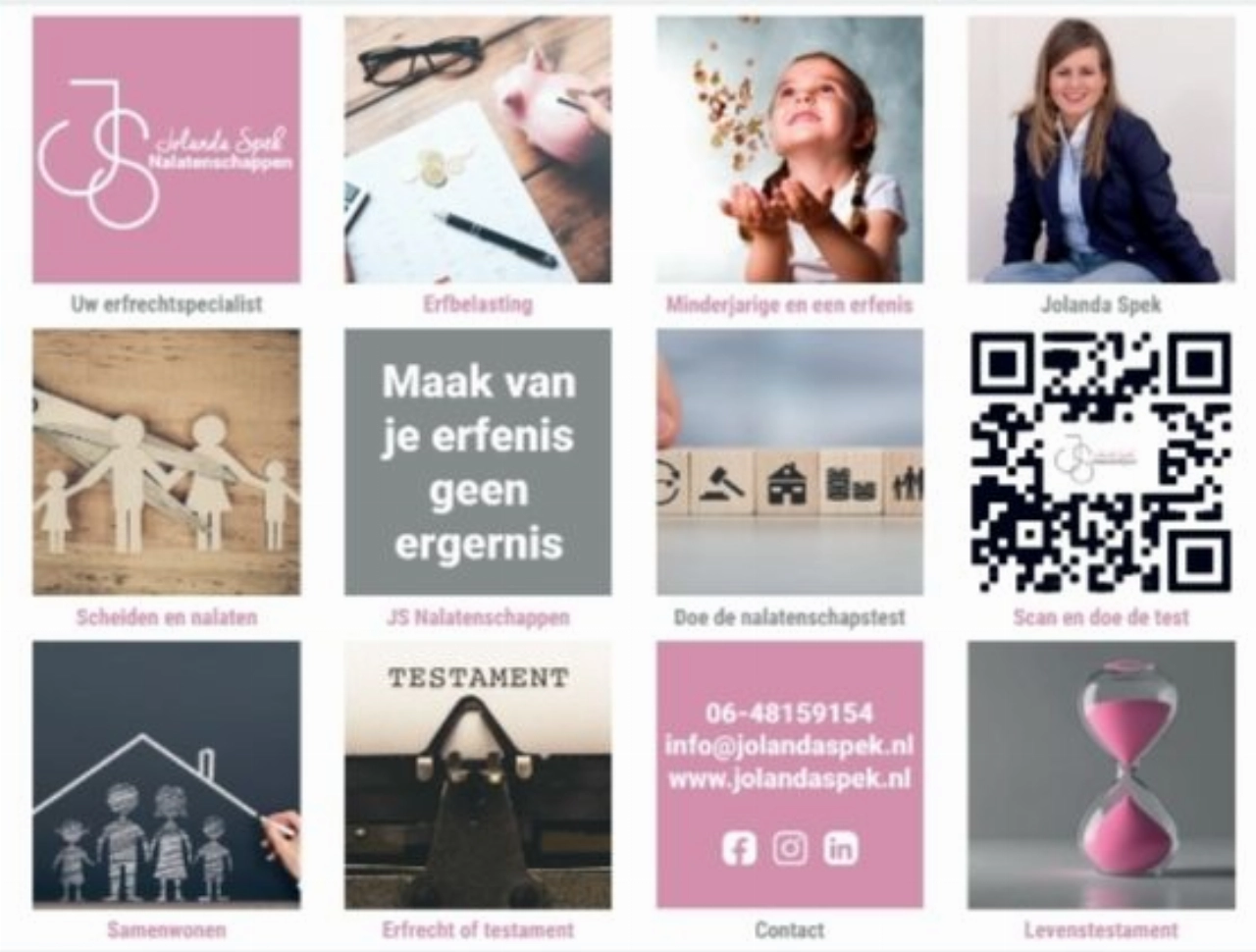 Maak van uw erfenis geen ergernis!