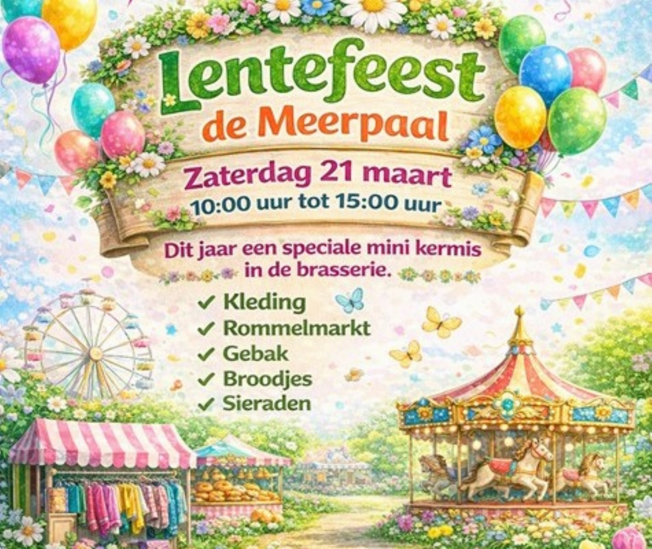 Lentefeest in De Meerpaal