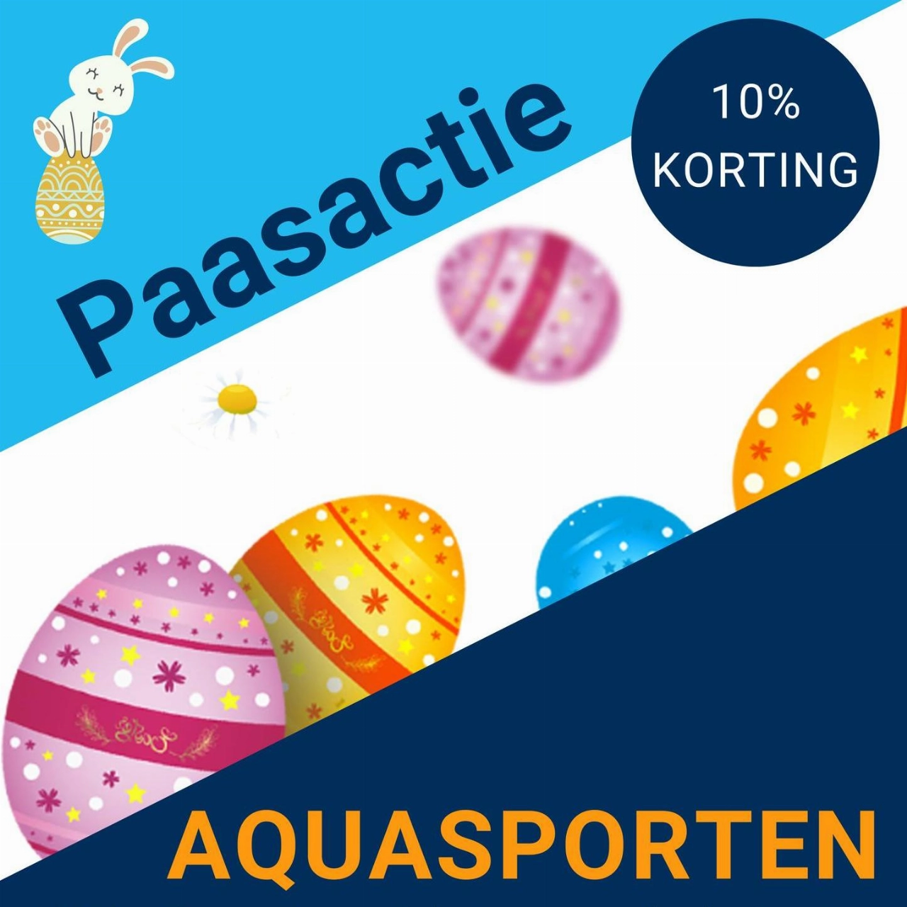 Paasactie bij zwembad De Kulk!