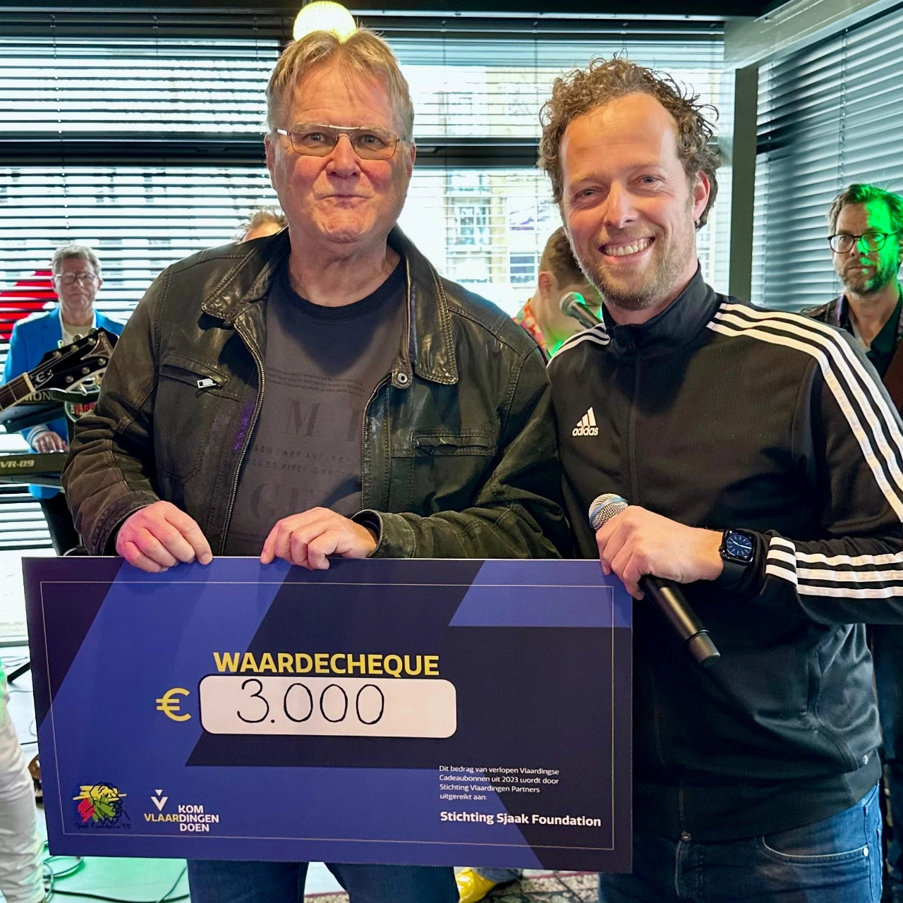 Vlaardingse Cadeaubon levert 3000 euro op voor de Sjaak Foundation