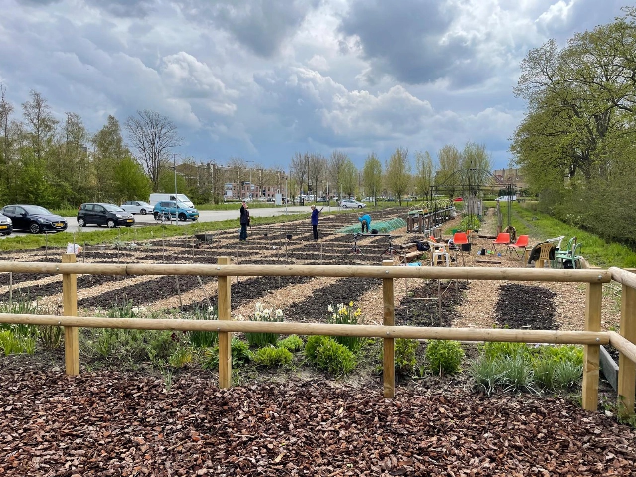 Nieuw seizoen Stadslandbouw Van Ruytenburch van start