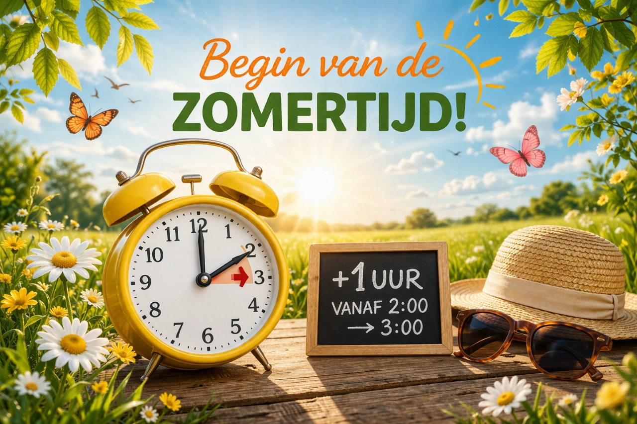 Een uur minder slaap: zomertijd start dit weekend