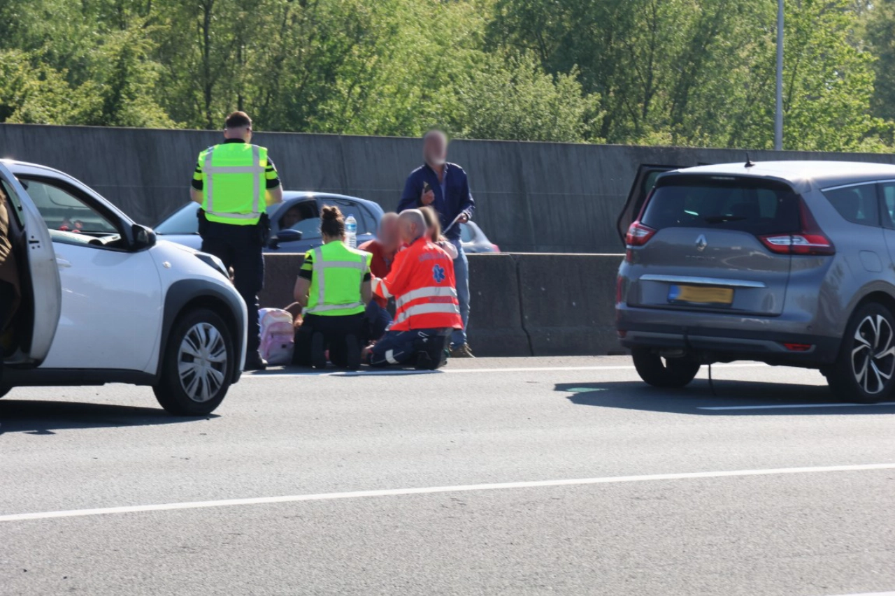 Kettingbotsing op de A20