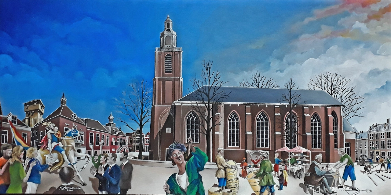 Expositie van Rudi Atman in het Aanloophuis de Groene Luiken