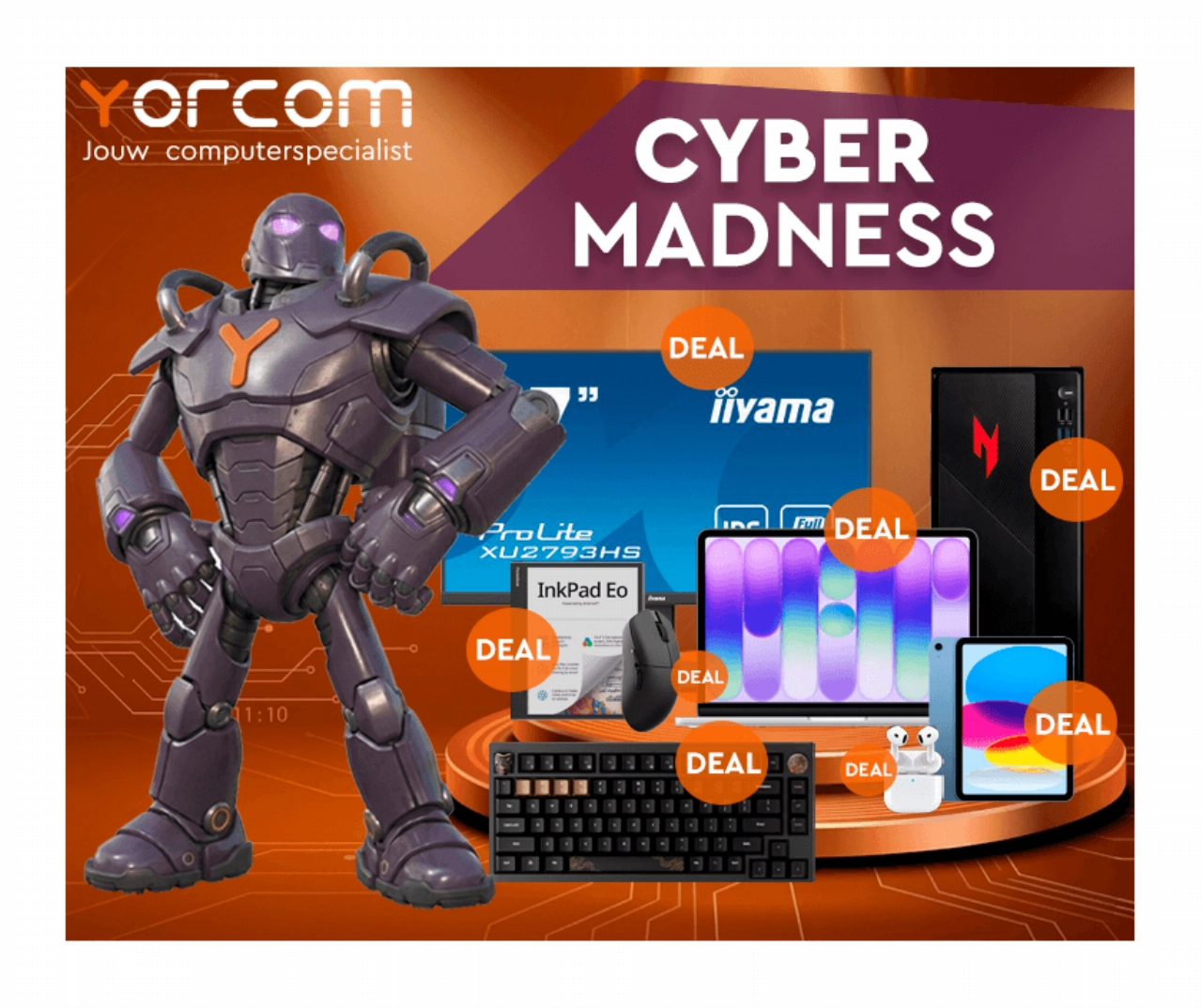 Yorcom Cyber Madness is Live: Op = Écht Op!