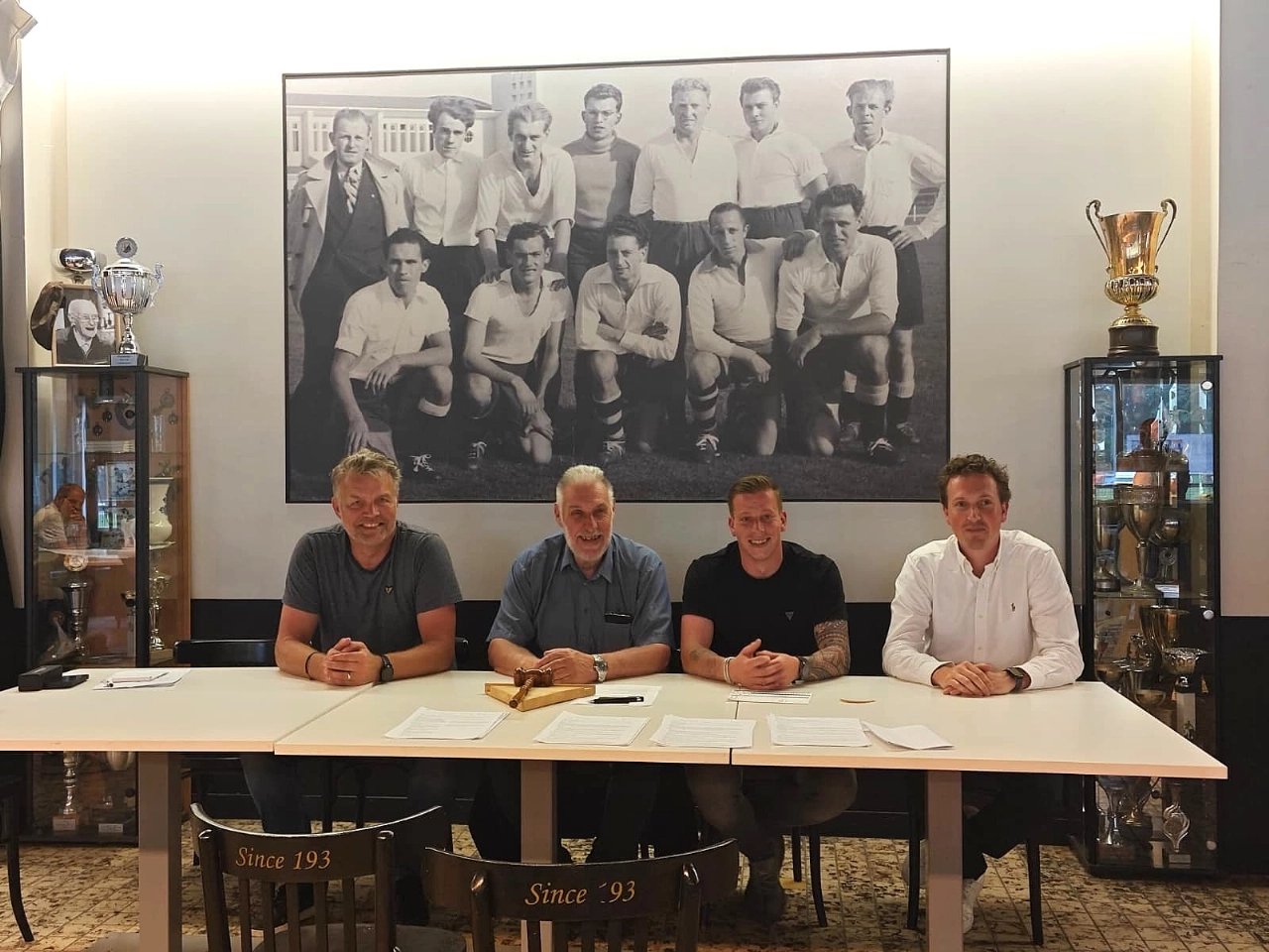 Verjongingskuur voor bestuur DVO'32