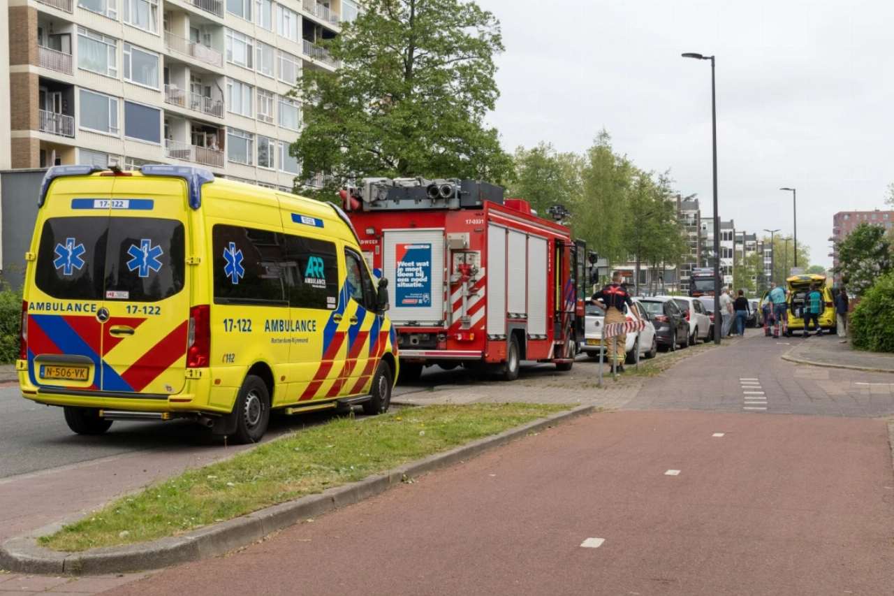 Twee mensen onwel door koolmonoxidevergiftiging in Vlaardingen