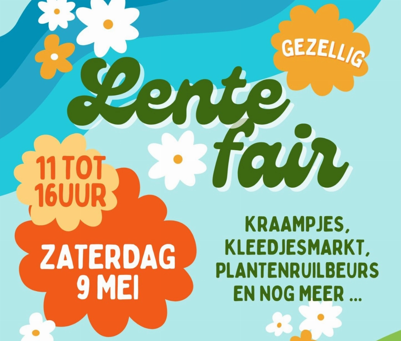 Hou deze vrij, 9 mei: Lentefair op Wij-Land Holy