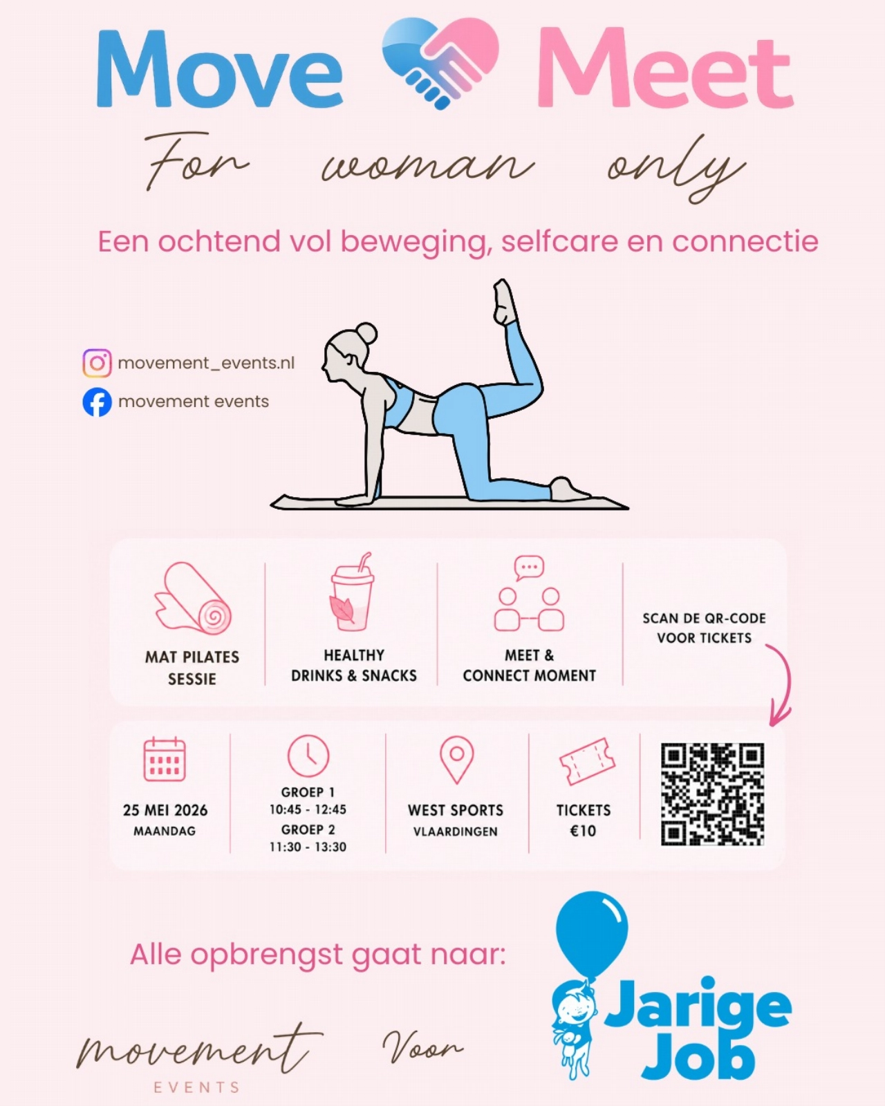 Sportief Tweede Pinksterdag beginnen voor Stichting Jarige Job
