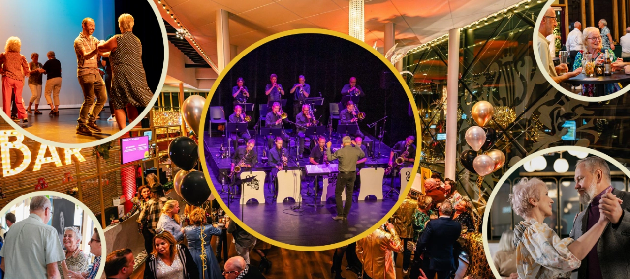 Gezellig (stijl)dansen op zondagmiddag in de Stadsgehoorzaal