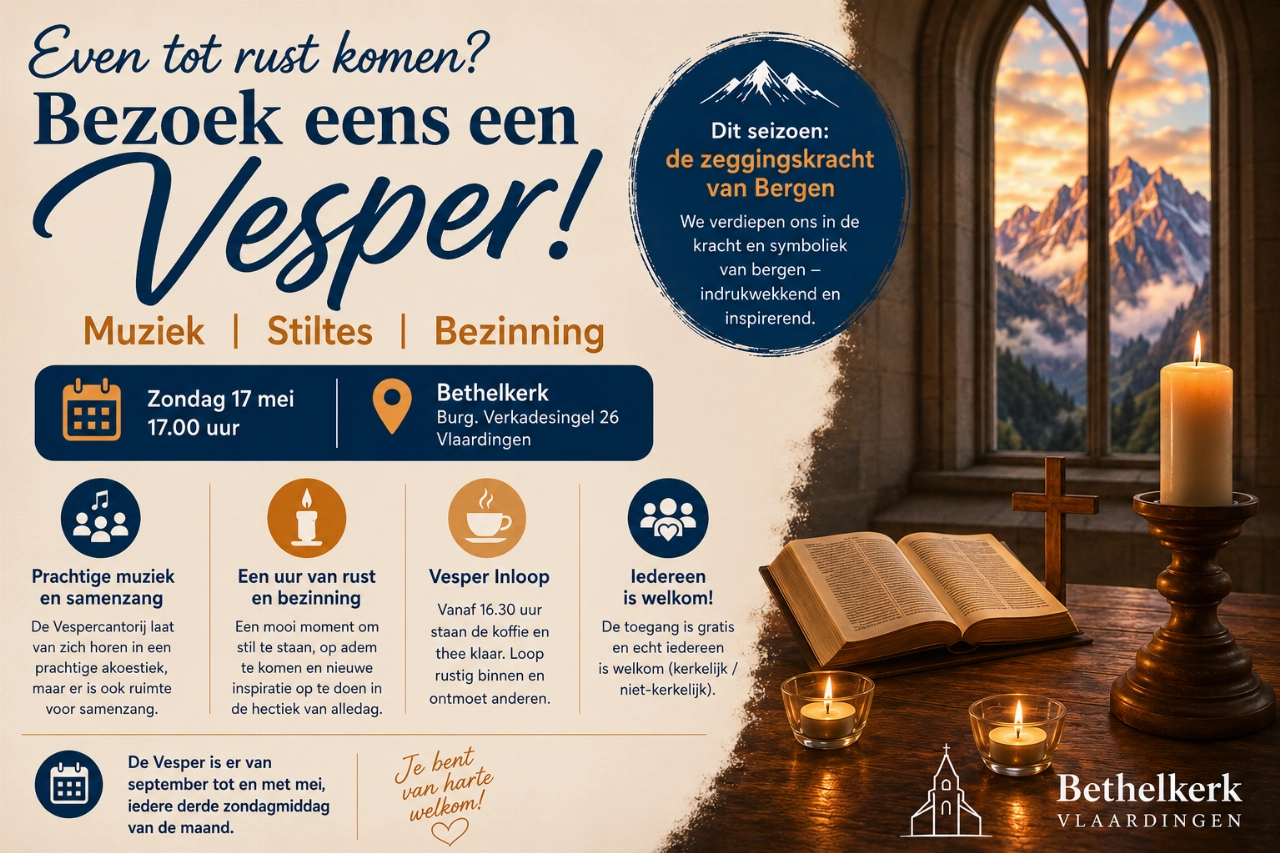 Ontsnappen aan de drukte? Bezoek een Vesper!