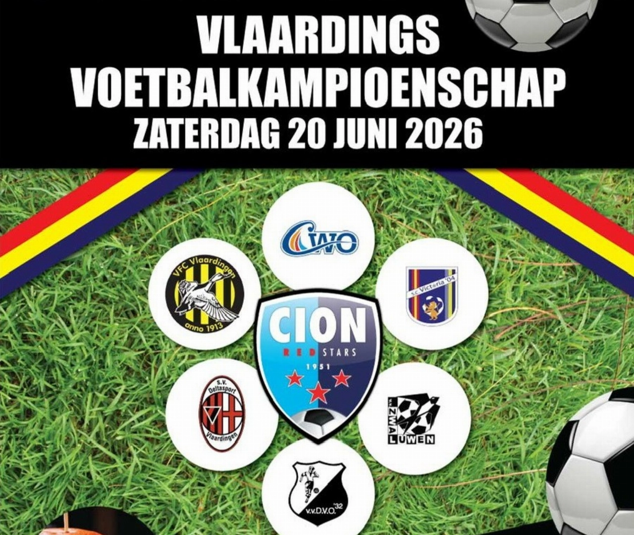 VFC en CION strijden om plek in finale Vlaardings Voetbal Kampioenschap