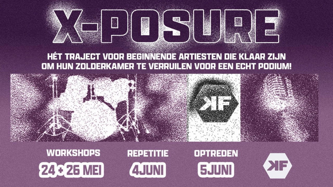 Aanmelden voor X-Posure kan alleen nog deze week!