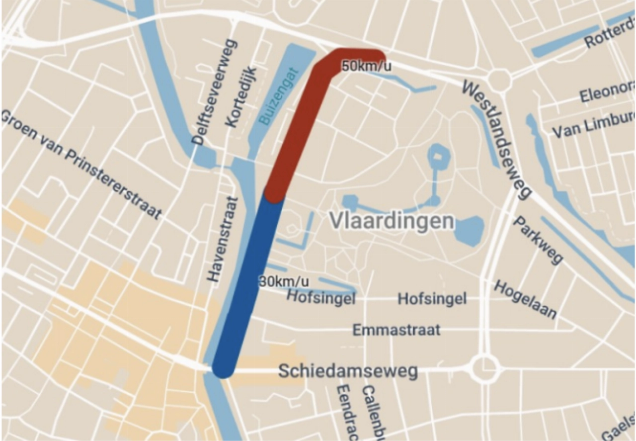 Drempel op Hoflaan wordt aangelegd, maar gewenste 30-kilometerzone blijft uit