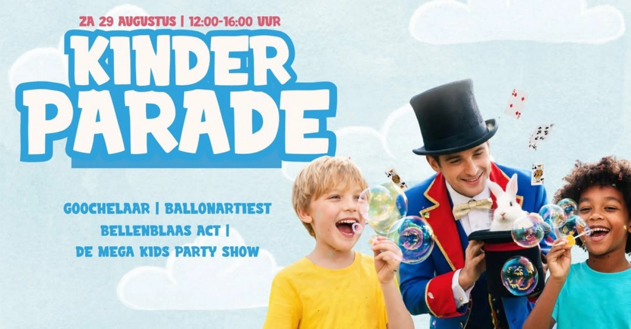 Kinderparade op Liesveld