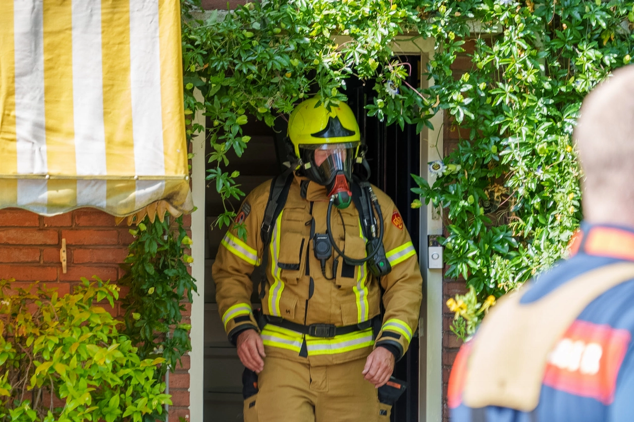 Woningbrand in de Lijsterlaan
